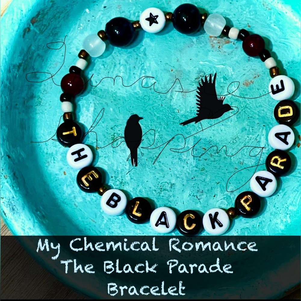 MCR “The Black Parade” Beaded Bracelet